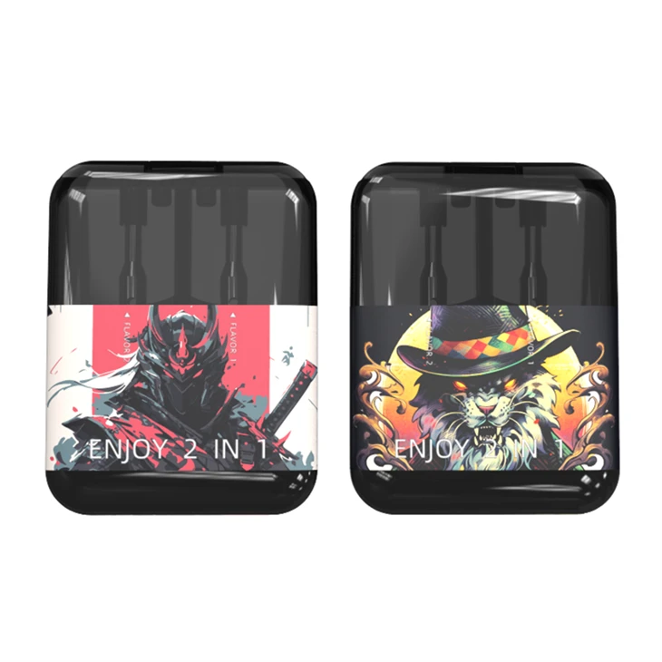 4ML 2 in 1 Empty CBD/THC/D8 Disposable Vape Card
