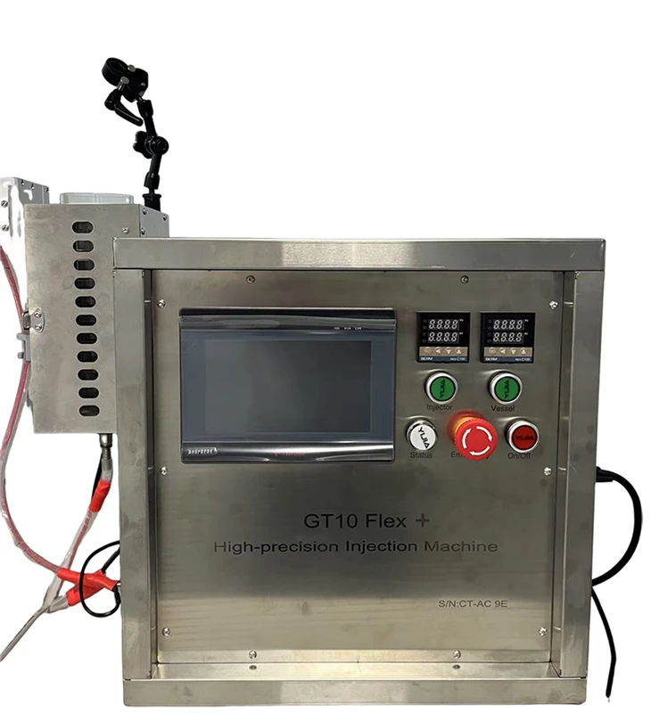 GT10 Flex+ Semi-Automatisk påfyldningsmaskinpatron Fyldning Disponbar Vape HHC Oliefyldningsmaskine