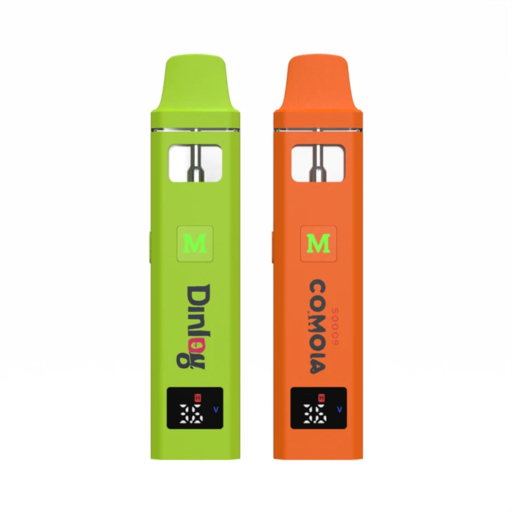 Premium 2ml Cannabis Oil Disposable Vape Empty For Wholesale, 2G Device With Display Screen