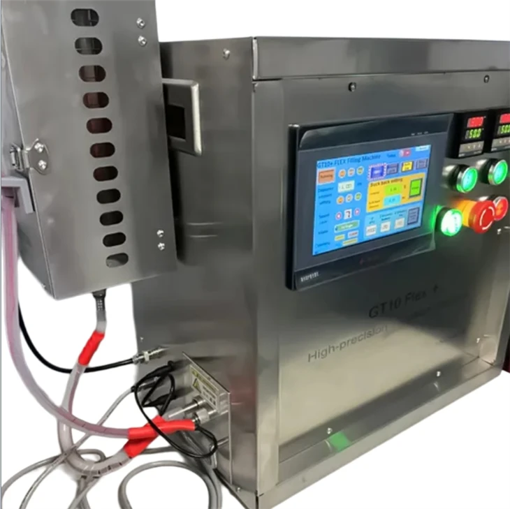 Stock in California 2025 Vape Pen Cartridge Hhc Oil Filling Cbg Thick Oil Pod Filling Packing Machine Manufacturers And Factory