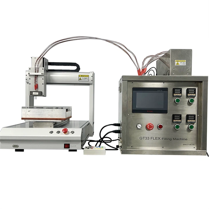 USA Fast Filling CBD/THC/HHC Thick Oil Filling Machine High Precision GT33 Carts/Disposable Vape Filling Machine